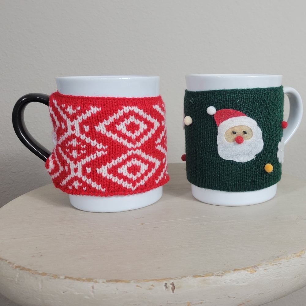Santa Removable Ugly Sweater Christmas Coffee Mug Threshold Stoneware Target